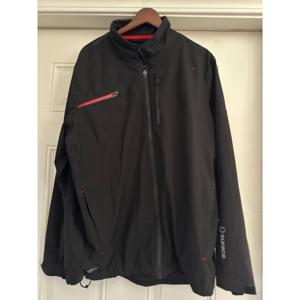 Sunice Zephal Waterproof Golf Rain Jacket Men's Large (Pebble Beach Golf Links)